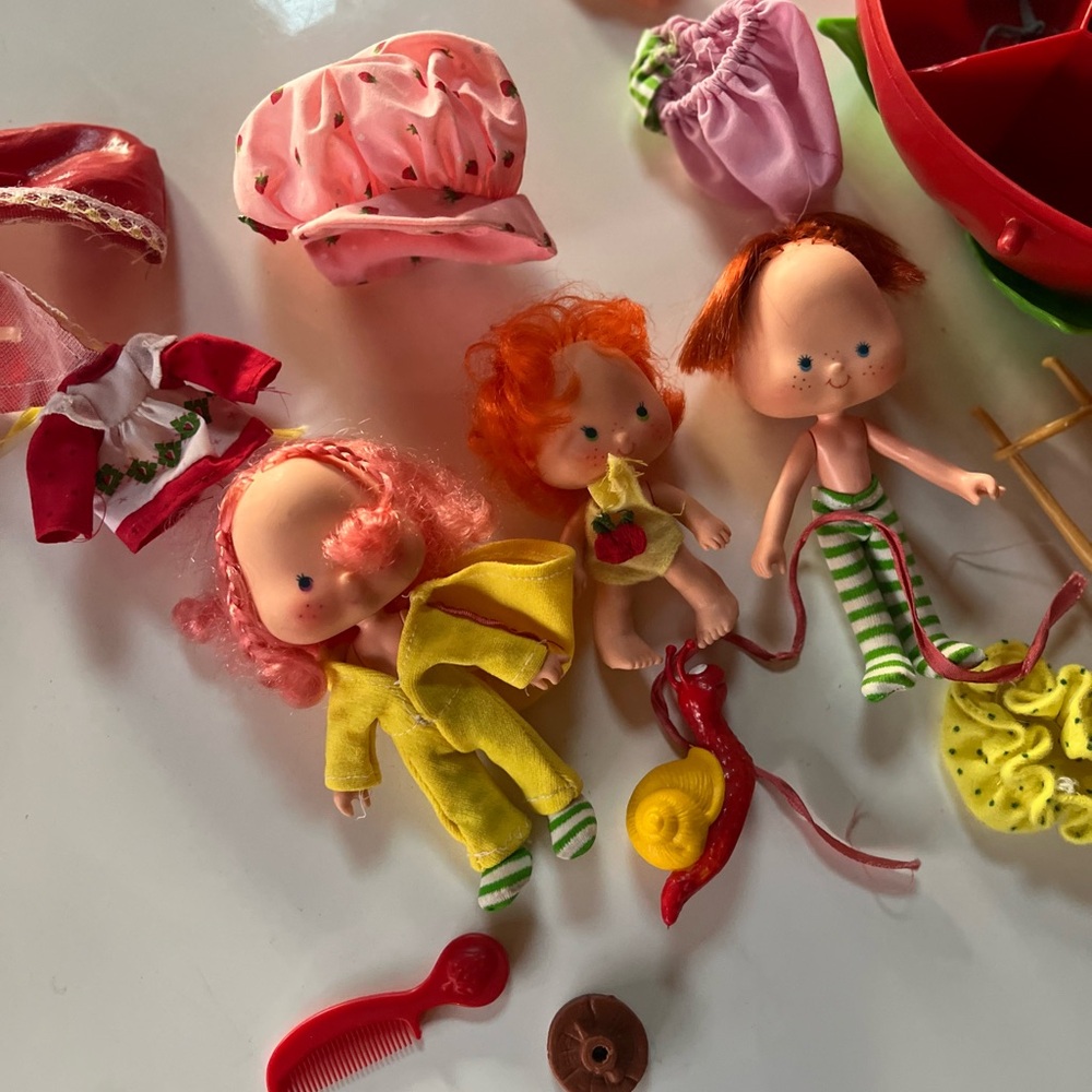 Strawberry Shortcake vintage dolls and case - Picture 4 of 5